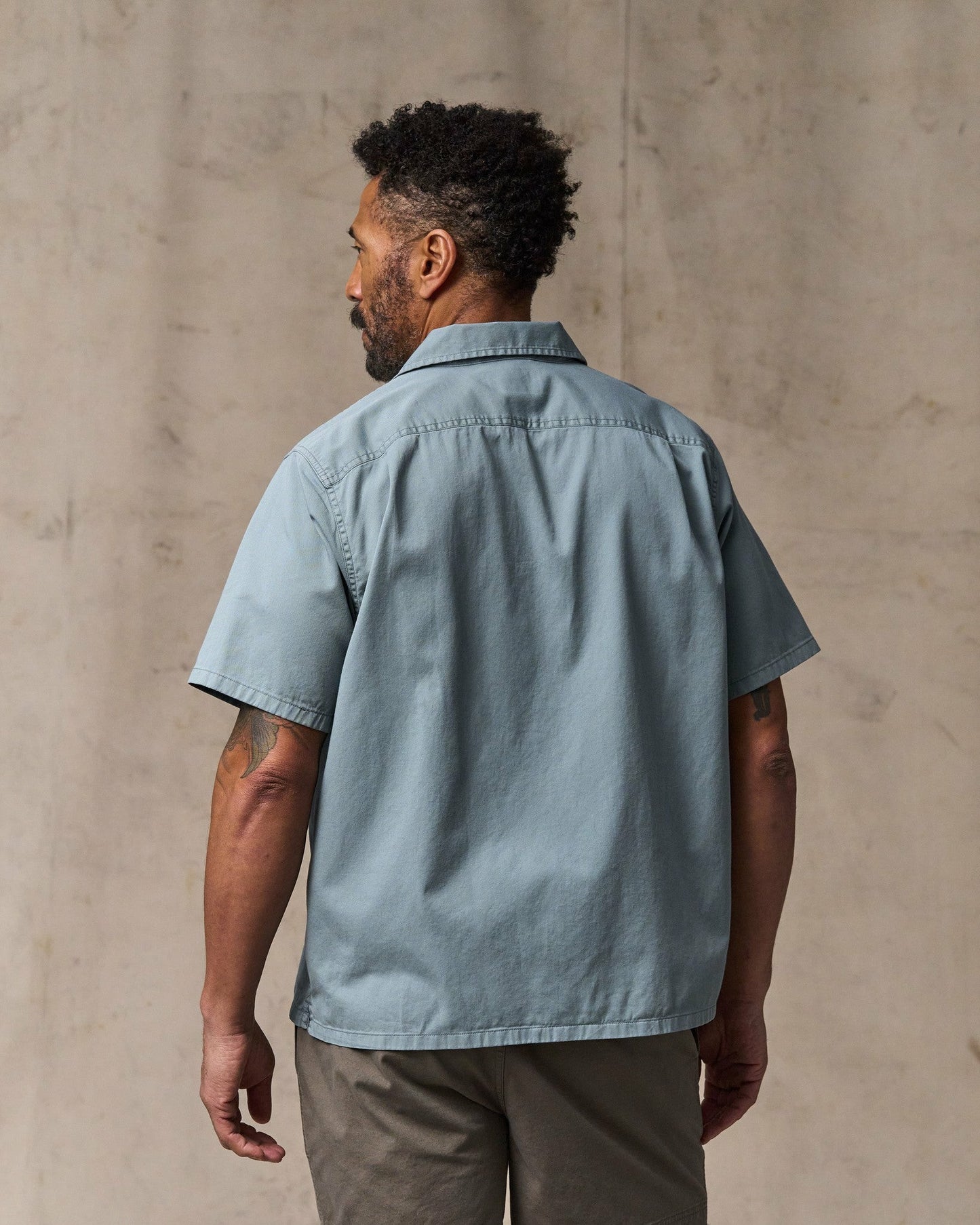 Filson Men Short Sleeve 4.5-oz. Twill Shirt - Lead