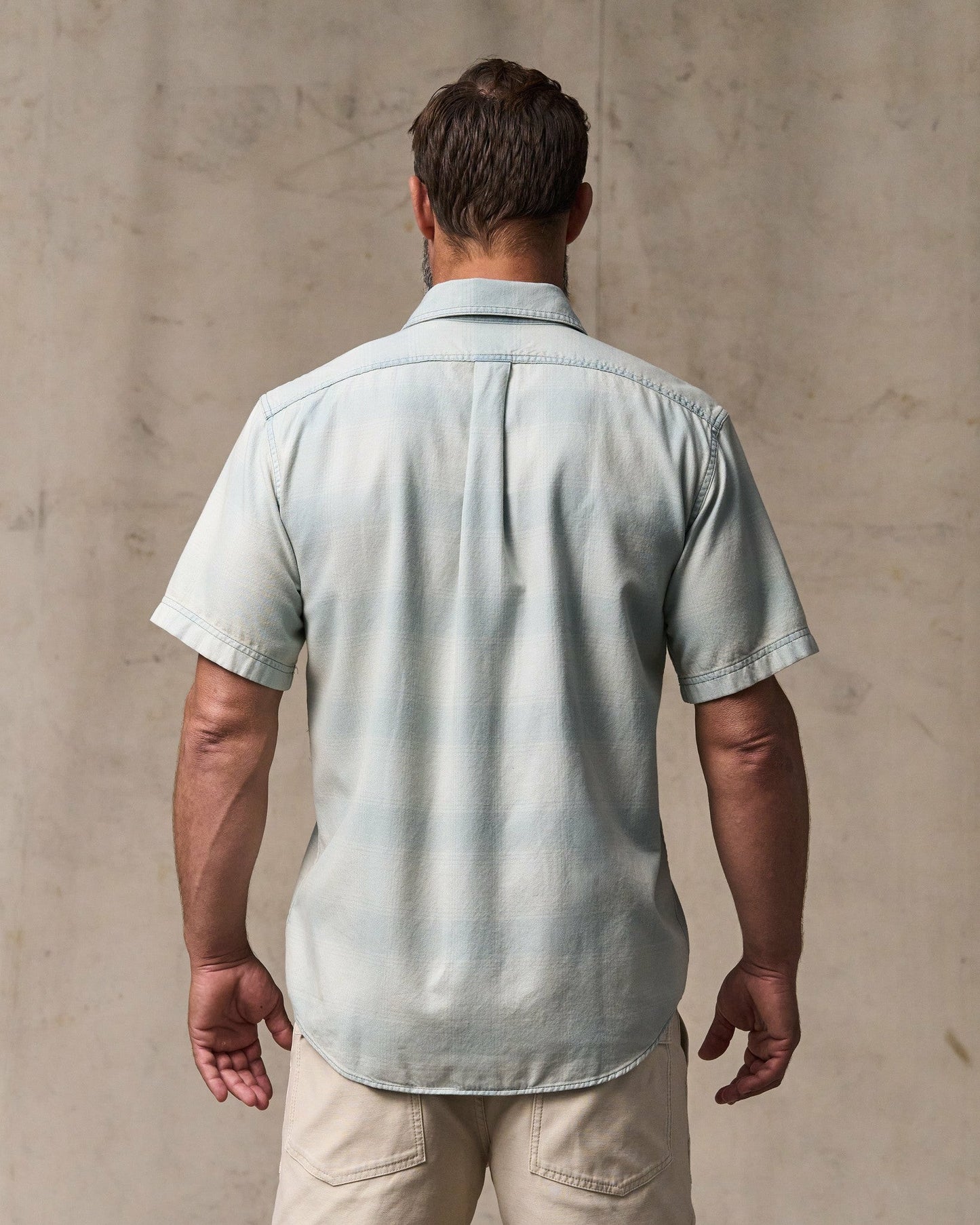 Filson Men Short Sleeve Lightweight Alaskan Guide Shirt - Indigo Plaid