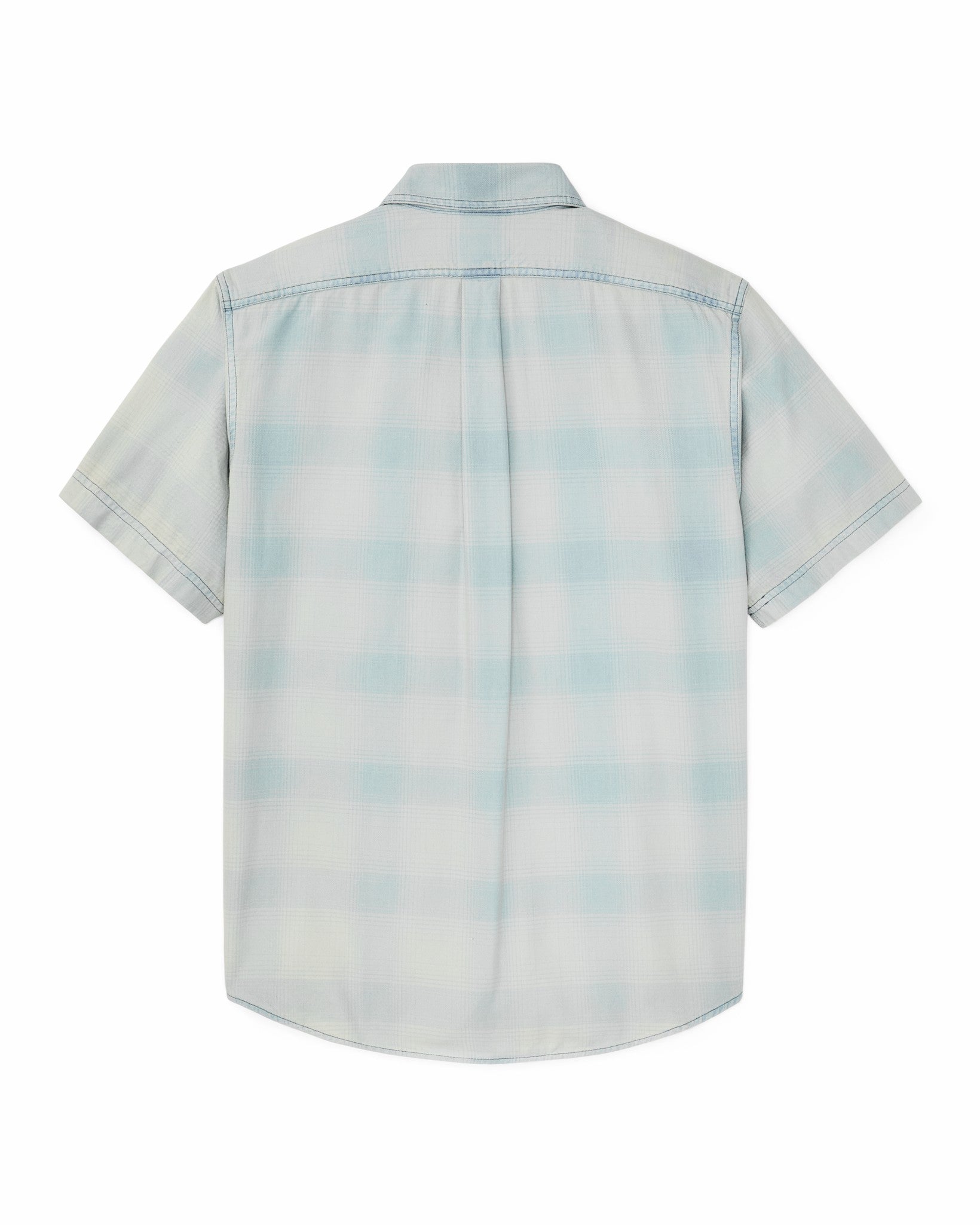 Filson Men Short Sleeve Lightweight Alaskan Guide Shirt - Indigo Plaid