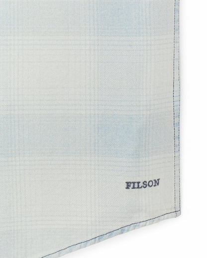 Filson Men Short Sleeve Lightweight Alaskan Guide Shirt - Indigo Plaid