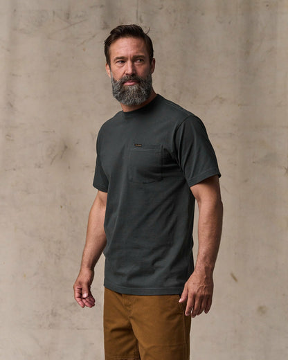 Filson Men Outfitter Pocket T-shirt - Faded Black