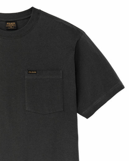 Filson Men Outfitter Pocket T-shirt - Faded Black