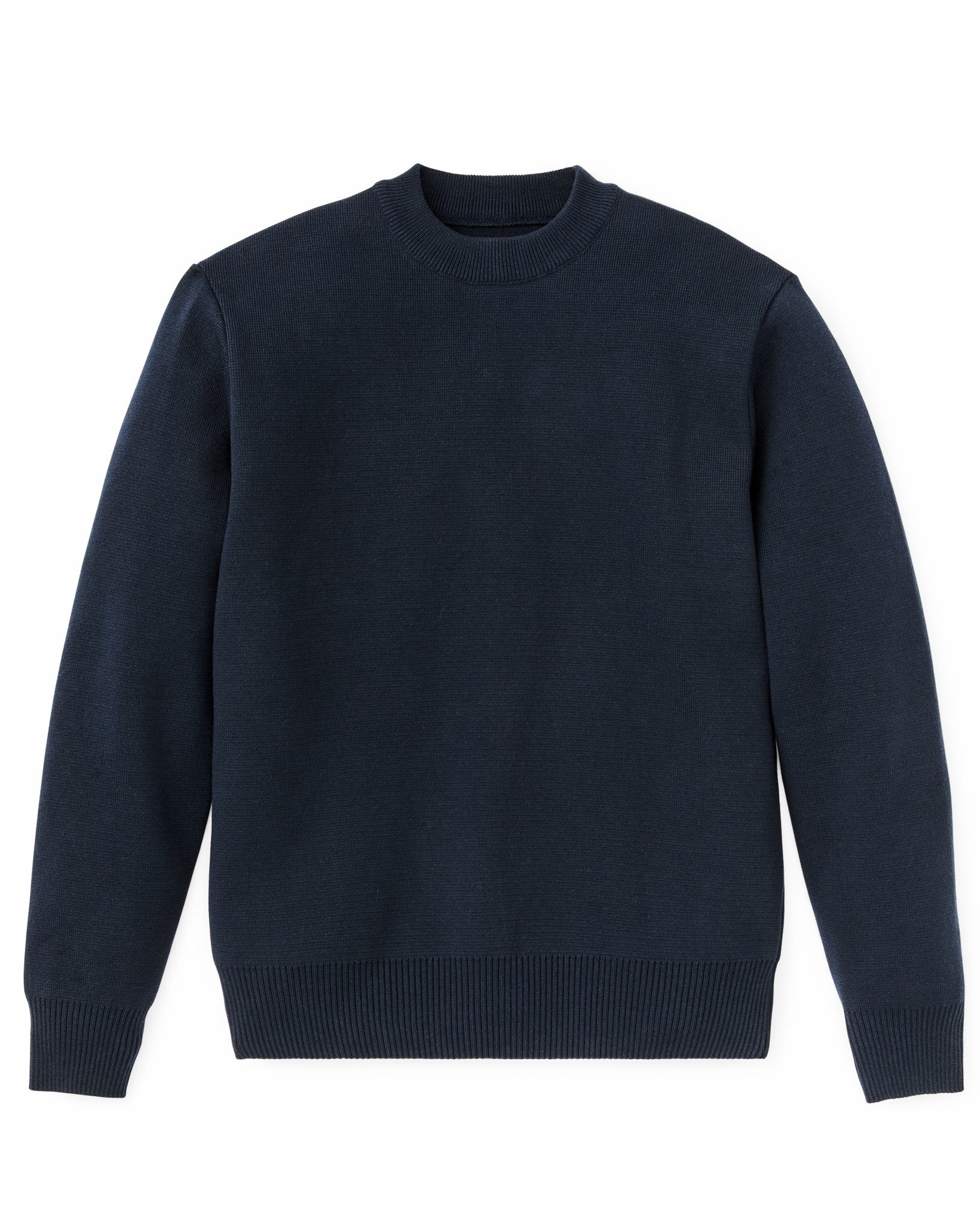 Filson Men Cotton Crewneck Guide Sweater - Dark Navy