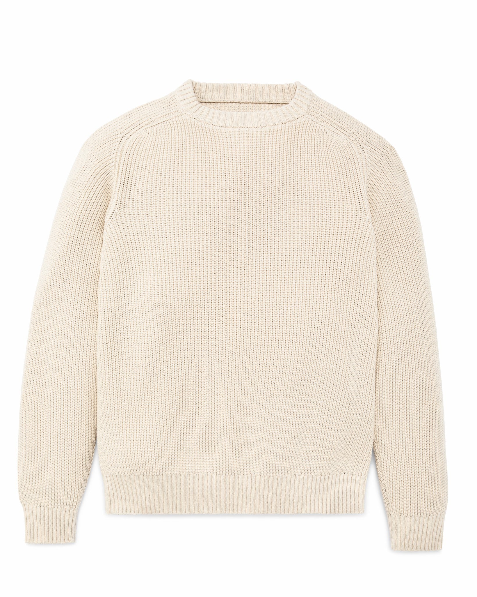 Filson Men Vintage Cotton Crewneck Sweater - Natural