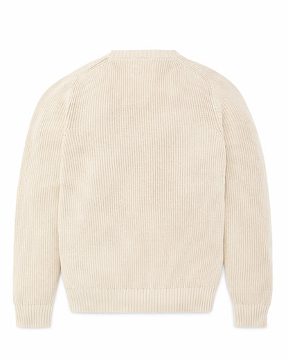 Filson Men Vintage Cotton Crewneck Sweater - Natural
