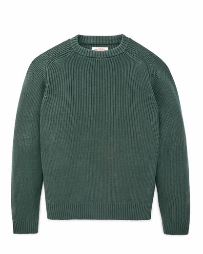 Filson Men Vintage Cotton Crewneck Sweater - Juniper