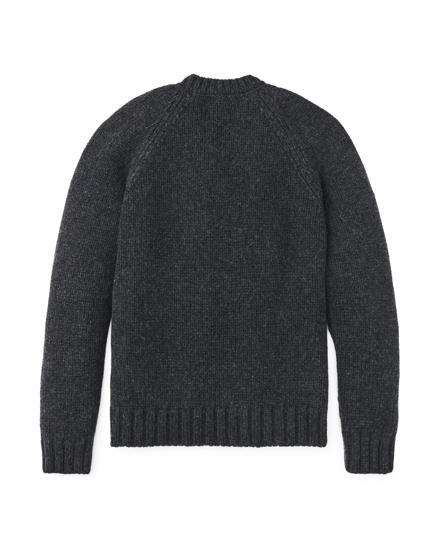 Filson Men 3-gauge Alpaca Blend Sweater - Black Heather