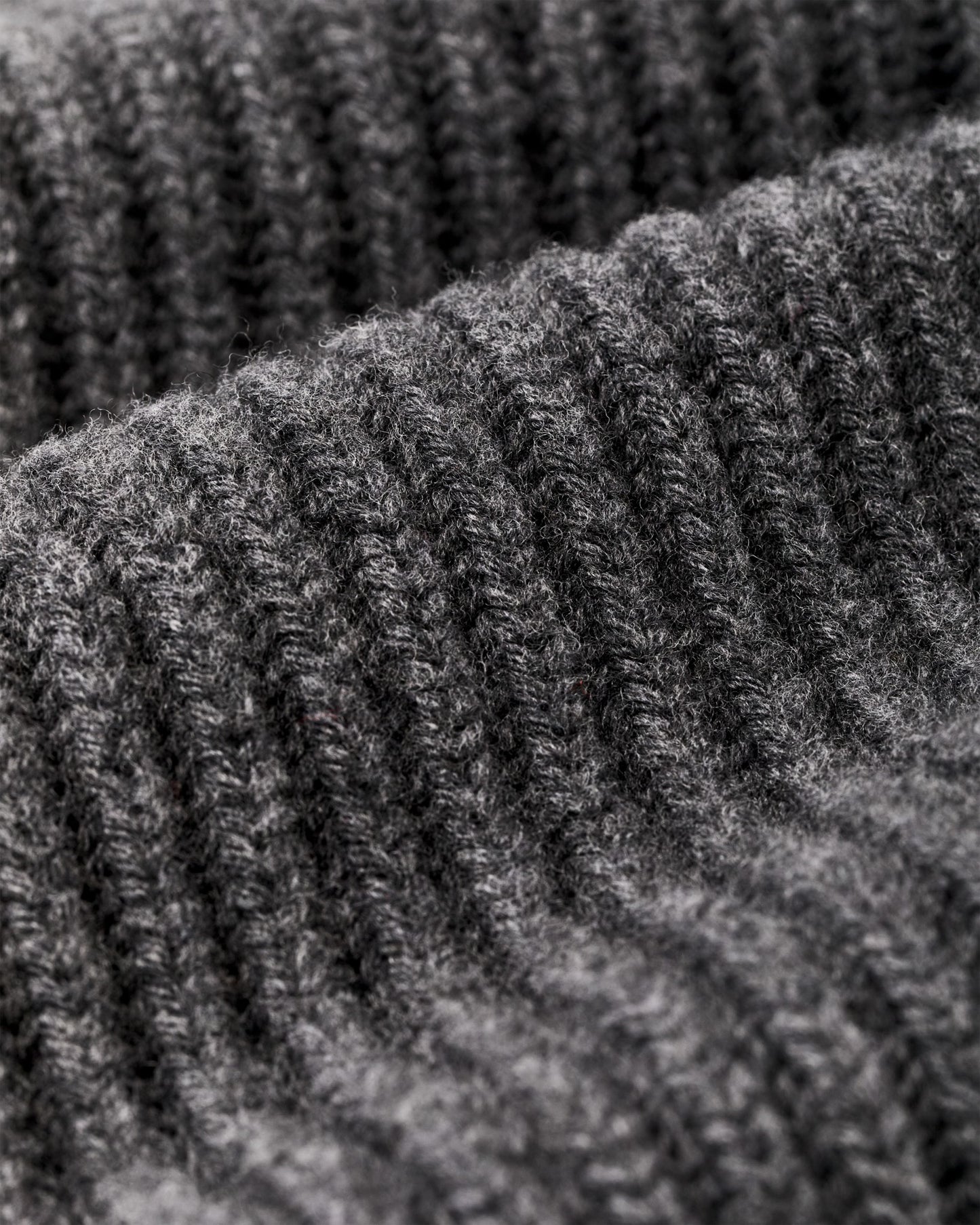 Filson Men Bristol Shawl Neck Sweater - Gray Heather / Dark Charcoal Stripe
