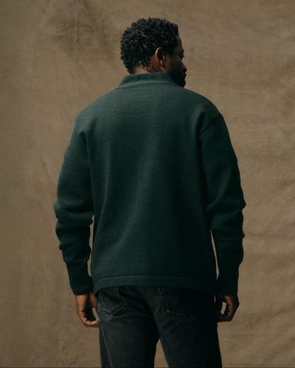 Filson Men Guide Cardigan Sweater - Fir