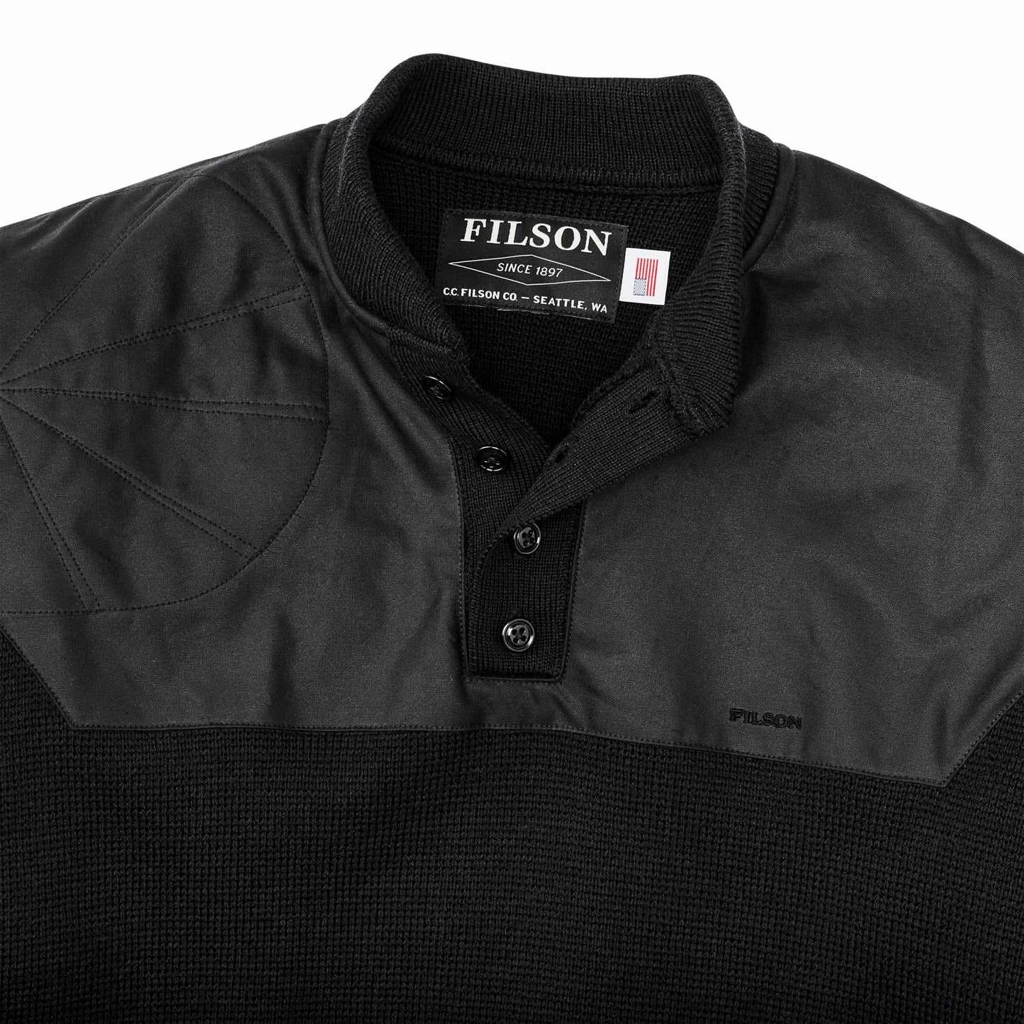 Filson Men Henley Guide Sweater