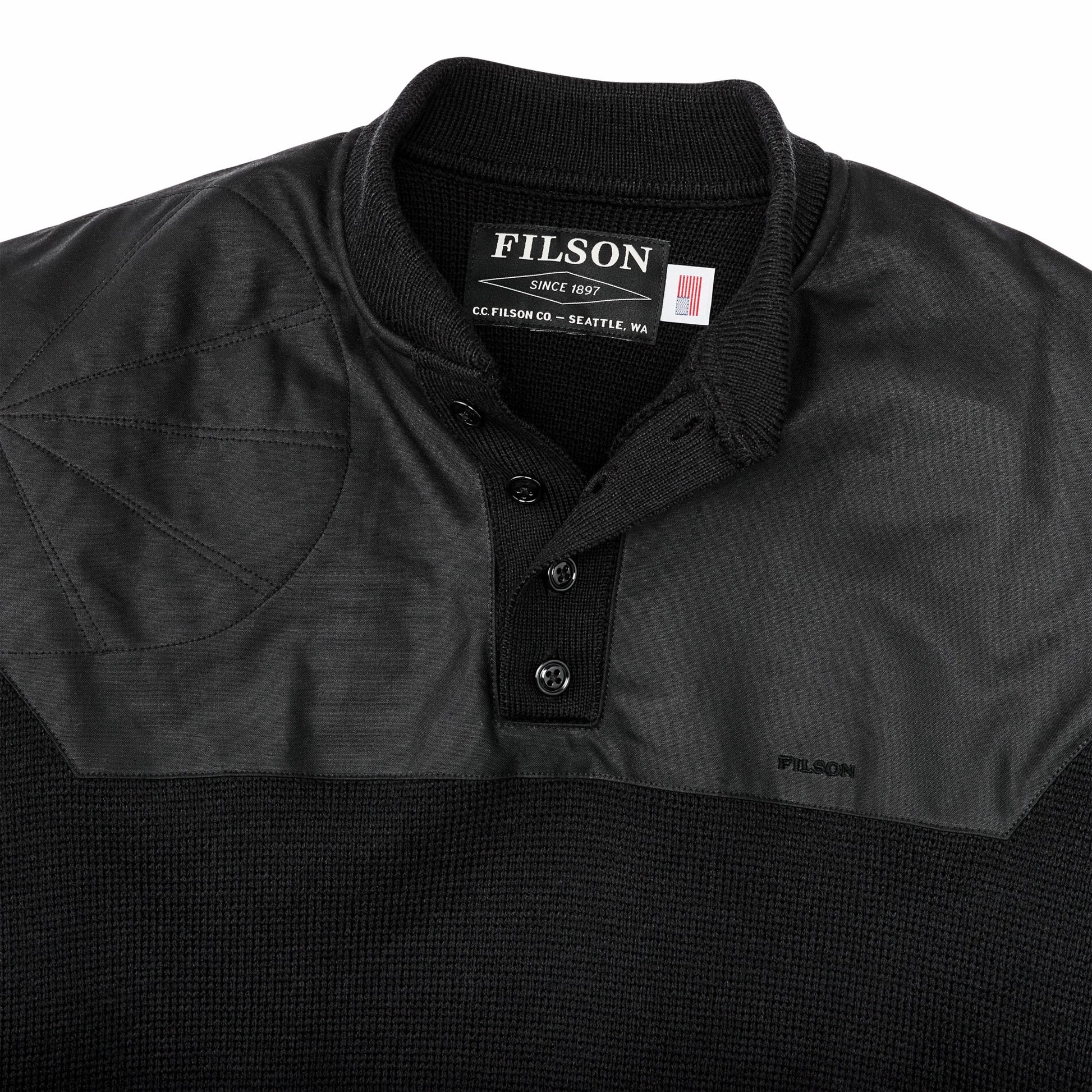 Filson Men Henley Guide Sweater