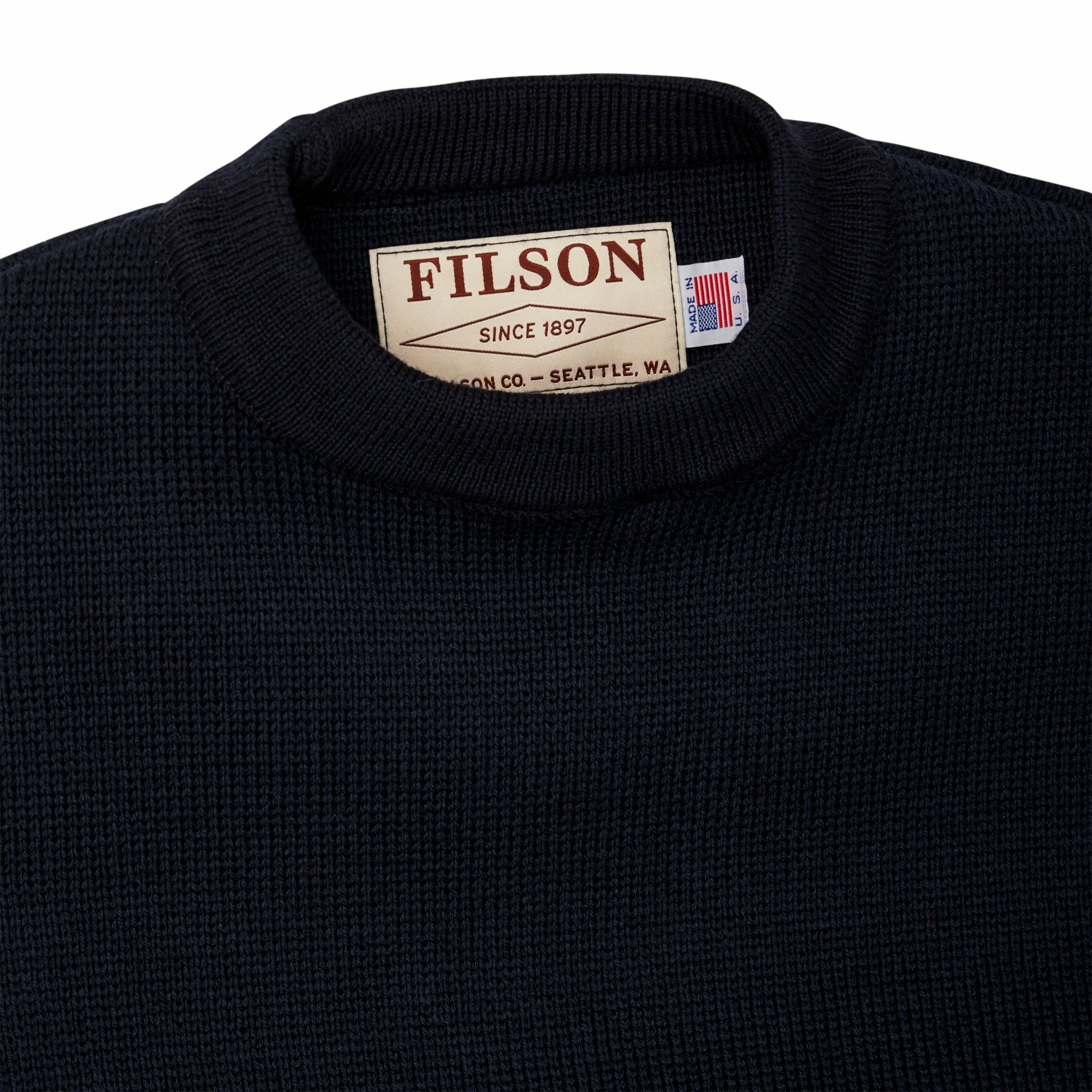 Filson Men Crewneck Guide Sweater