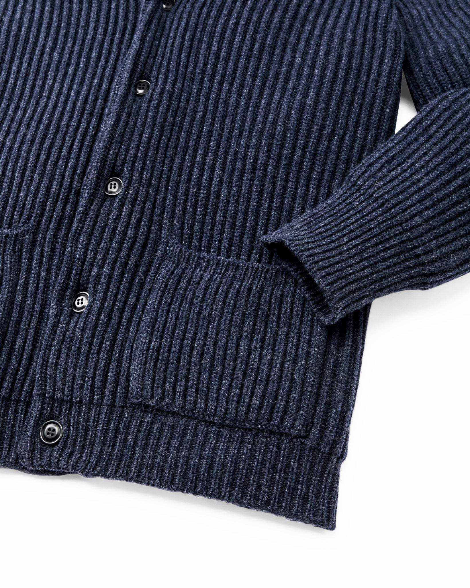 Filson Men Bristol Cardigan Sweater - Navy