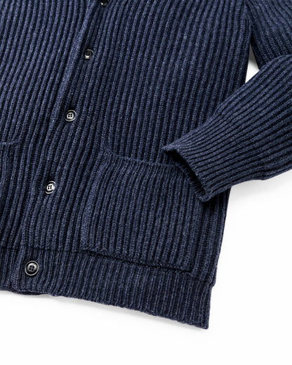 Filson Men Bristol Cardigan Sweater - Navy
