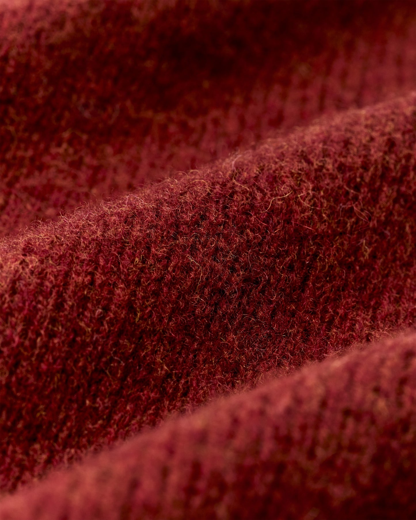 Filson Men Shetland 5-gauge Wool Sweater - Russet