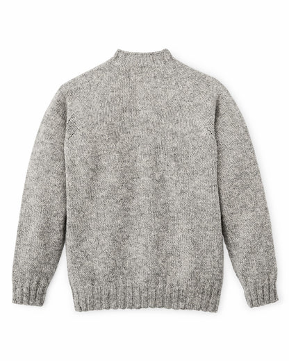 Filson Men Heritage 3-gauge Wool Sweater - Oat Heather