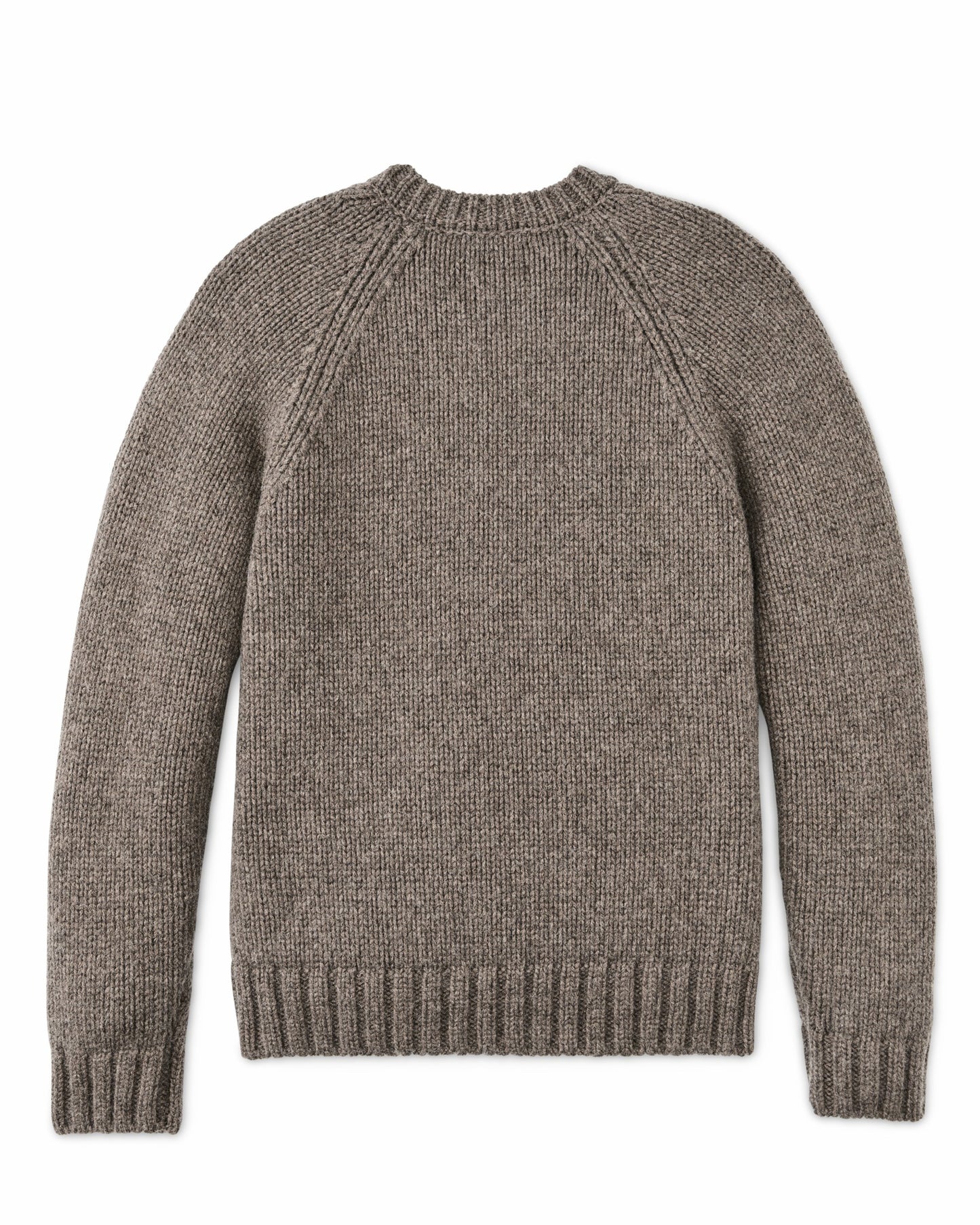 Filson Men 3-gauge Alpaca Blend Sweater - Bark Heather