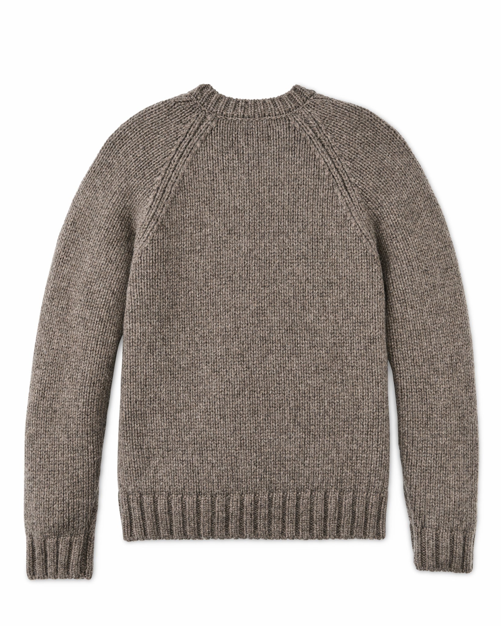 Filson Men 3-gauge Alpaca Blend Sweater - Bark Heather