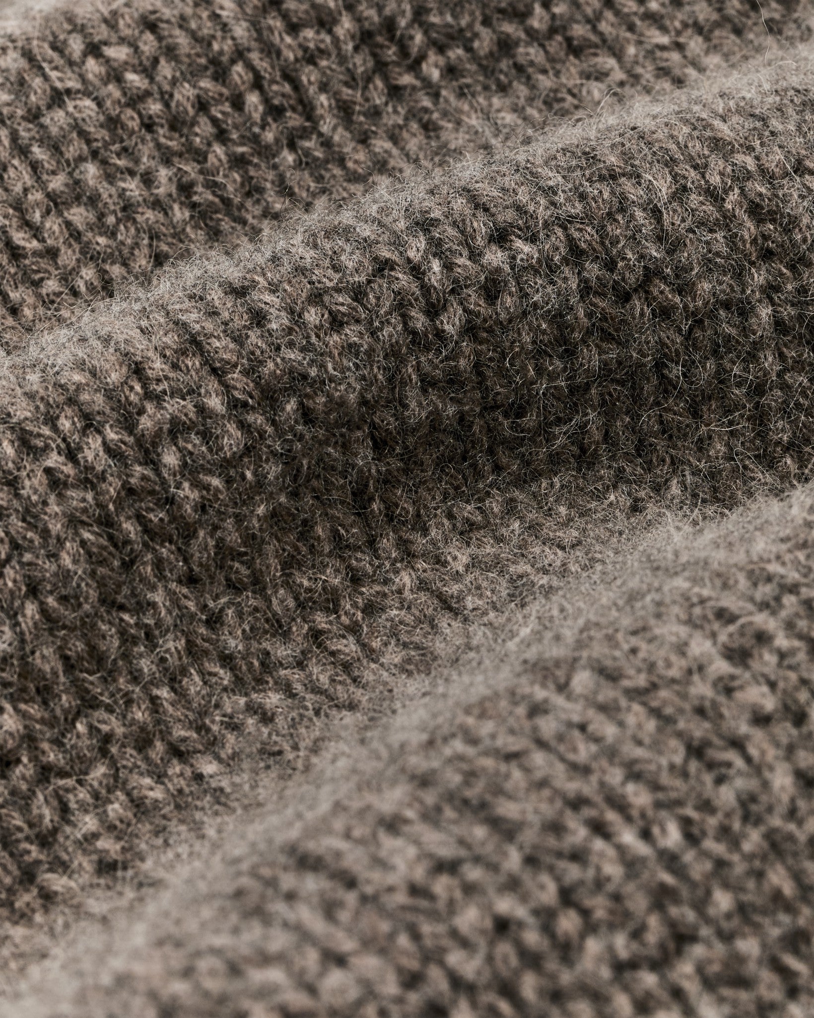 Filson Men 3-gauge Alpaca Blend Sweater - Bark Heather