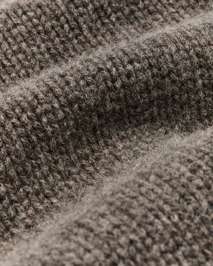 Filson Men 3-gauge Alpaca Blend Sweater - Bark Heather