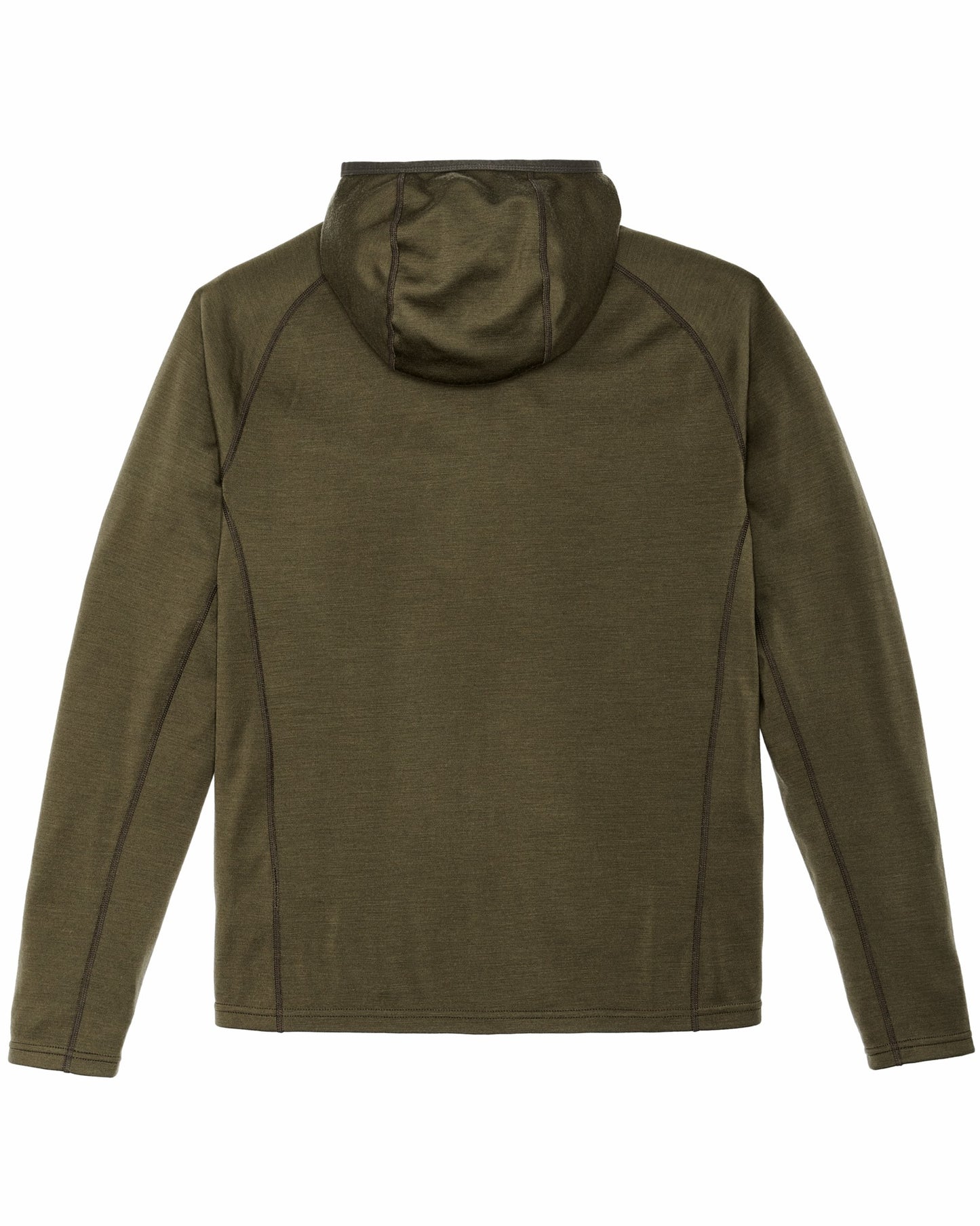 Filson Men 400g Merino Wool Hoodie - Dark Olive