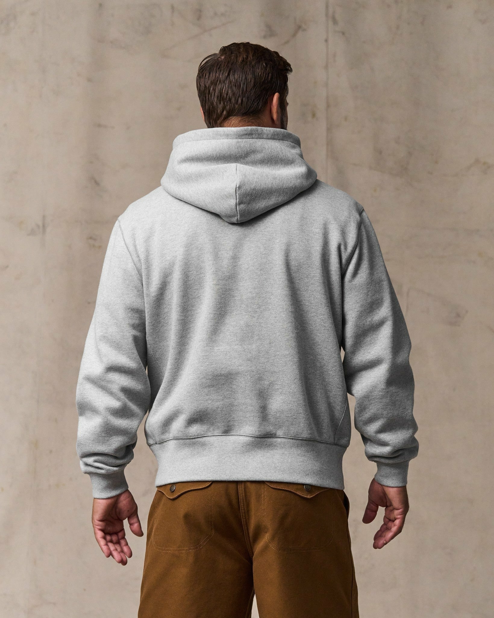 Filson Men 14-oz. Heritage Fleece Hoodie - Gray Heather