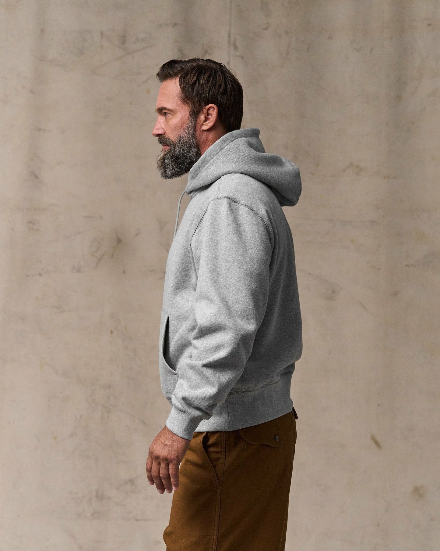 Filson Men 14-oz. Heritage Fleece Hoodie - Gray Heather