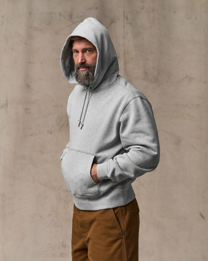 Filson Men 14-oz. Heritage Fleece Hoodie - Gray Heather