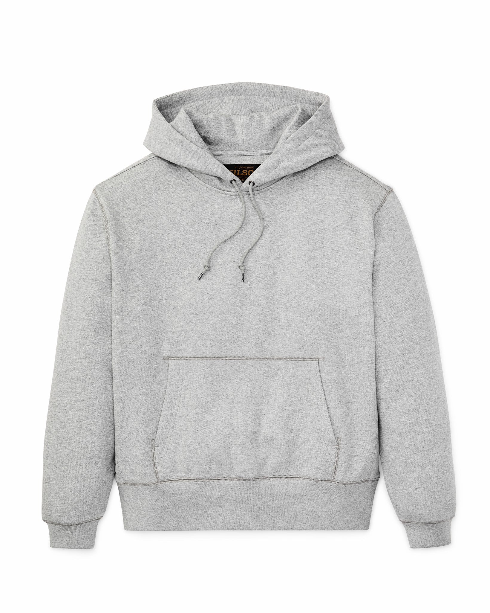 Filson Men 14-oz. Heritage Fleece Hoodie - Gray Heather