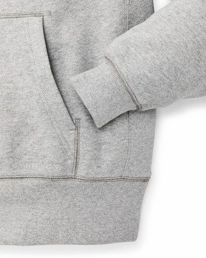 Filson Men 14-oz. Heritage Fleece Hoodie - Gray Heather