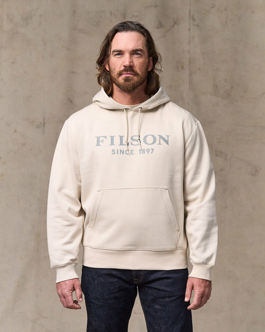Filson Men Filson Graphic Hoodie - Oatmeal