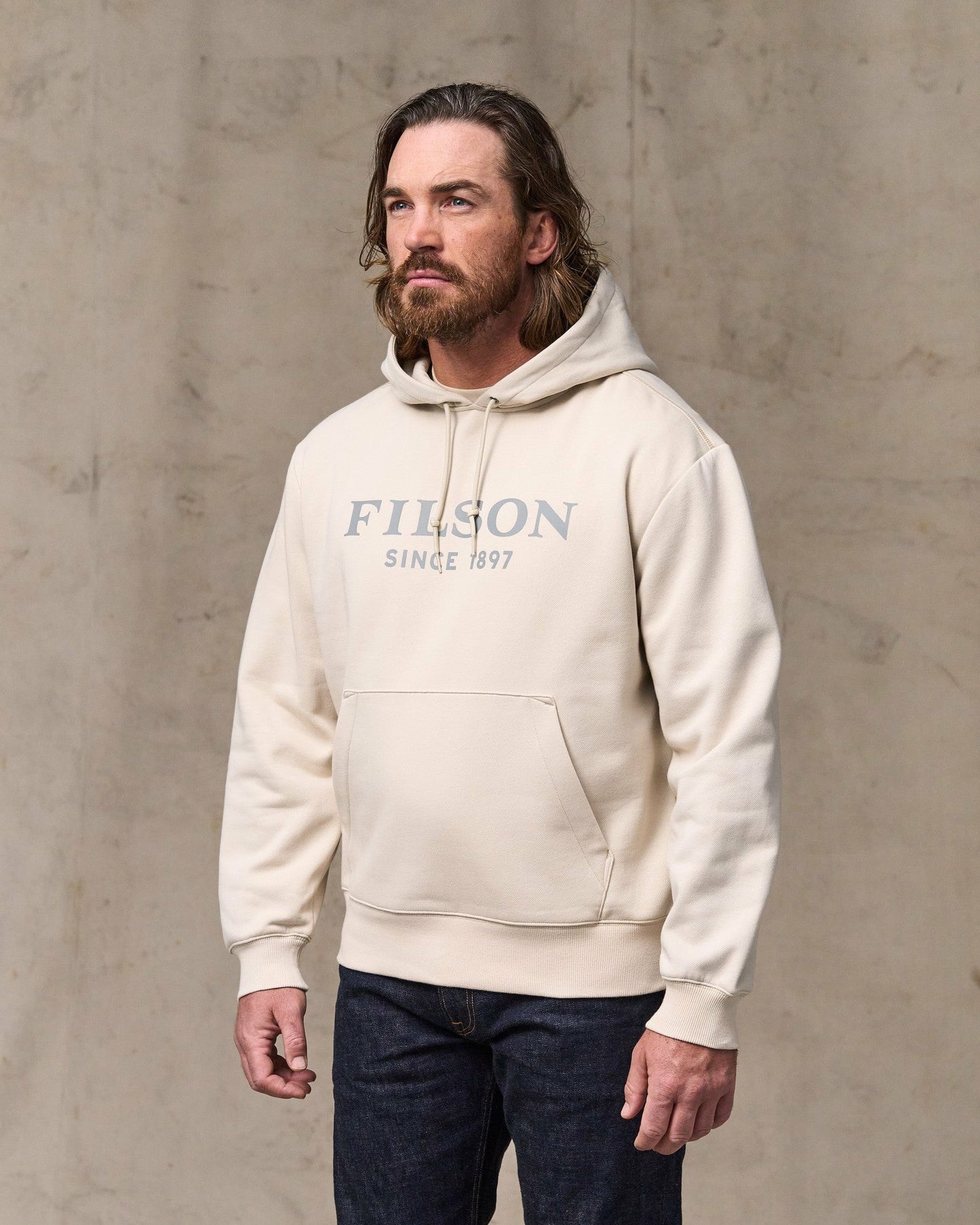 Filson Men Filson Graphic Hoodie - Oatmeal