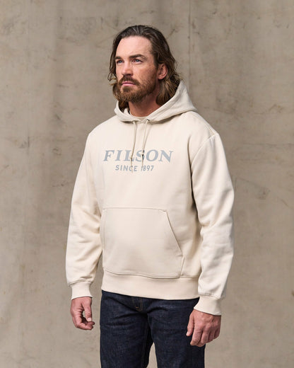 Filson Men Filson Graphic Hoodie - Oatmeal