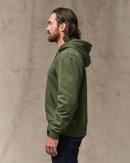 Filson Men Scenic Graphic Hoodie - Surplus Green