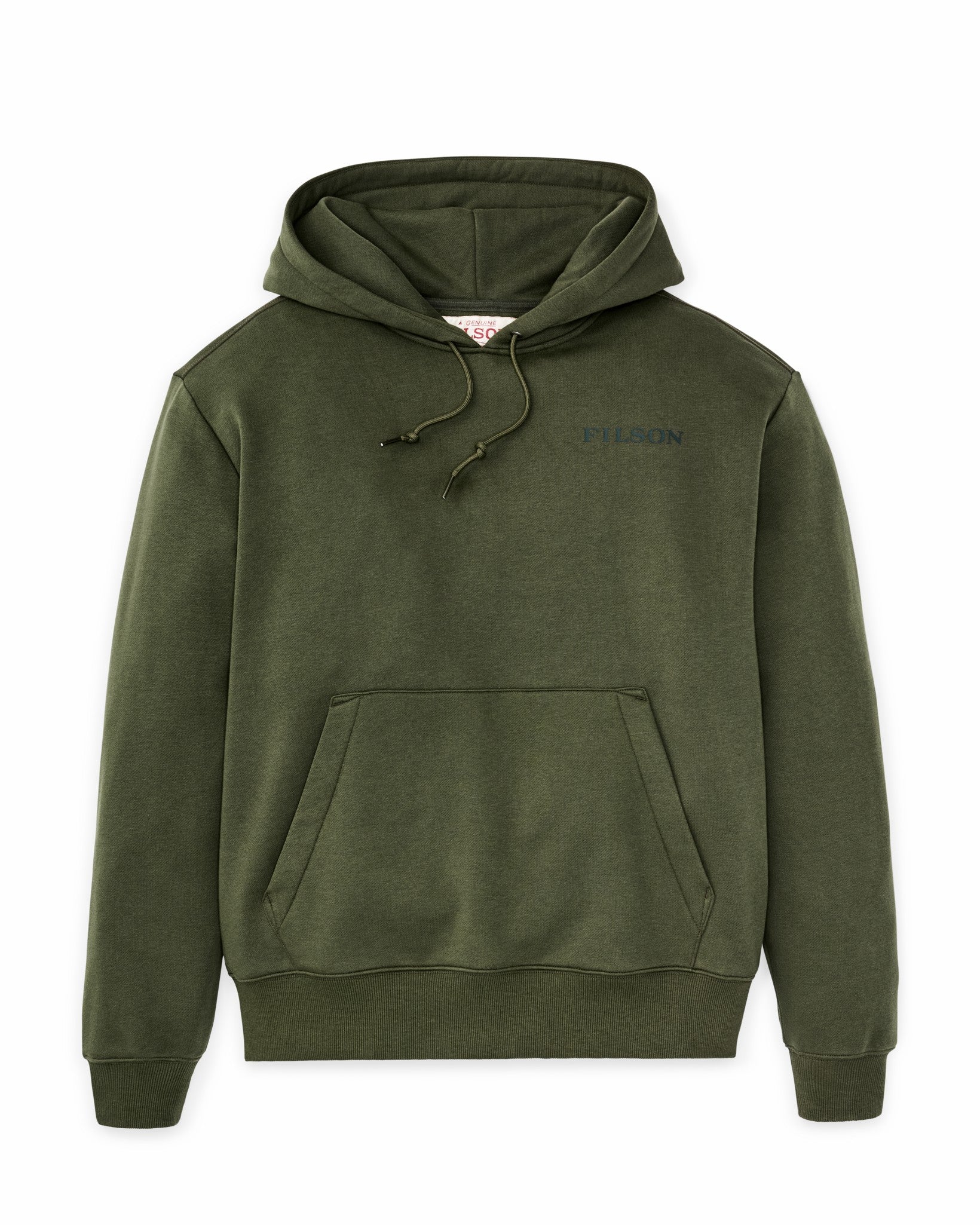Filson Men Scenic Graphic Hoodie - Surplus Green