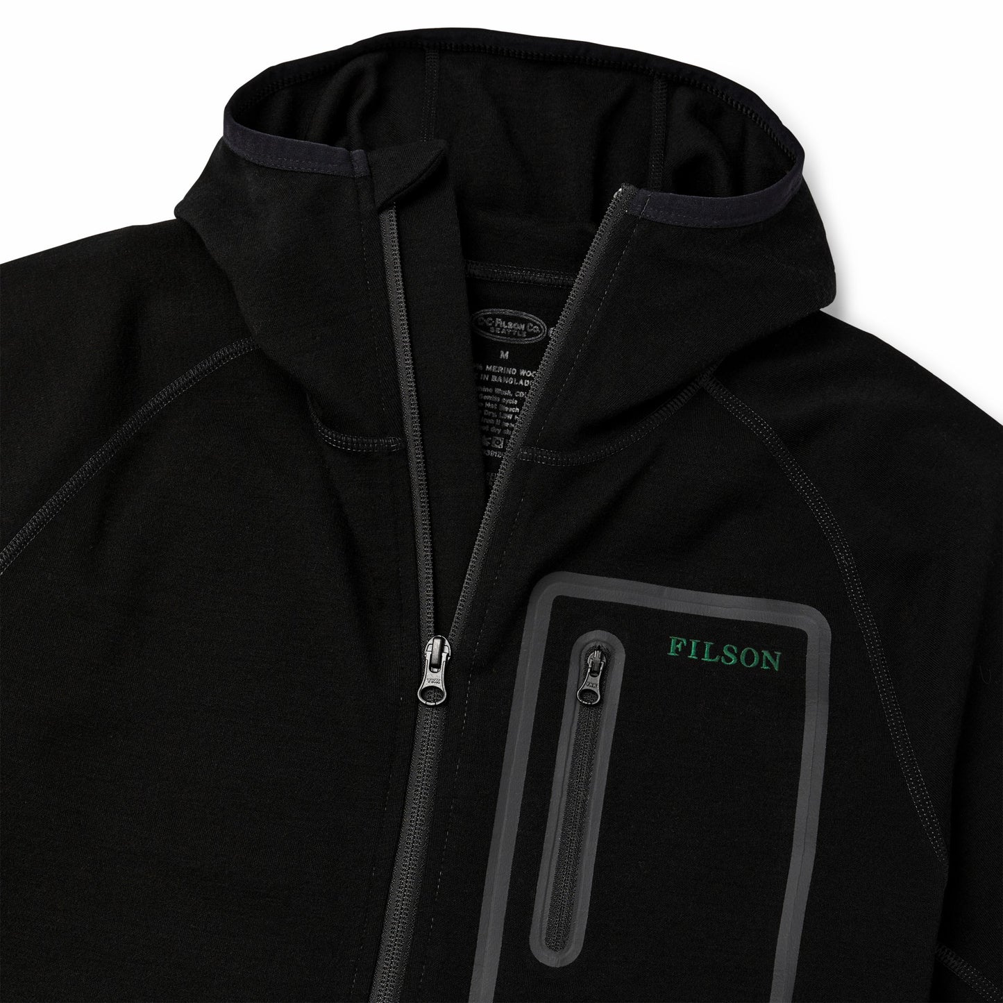 Filson Men 400G Merino Hoodie
 – Filson
