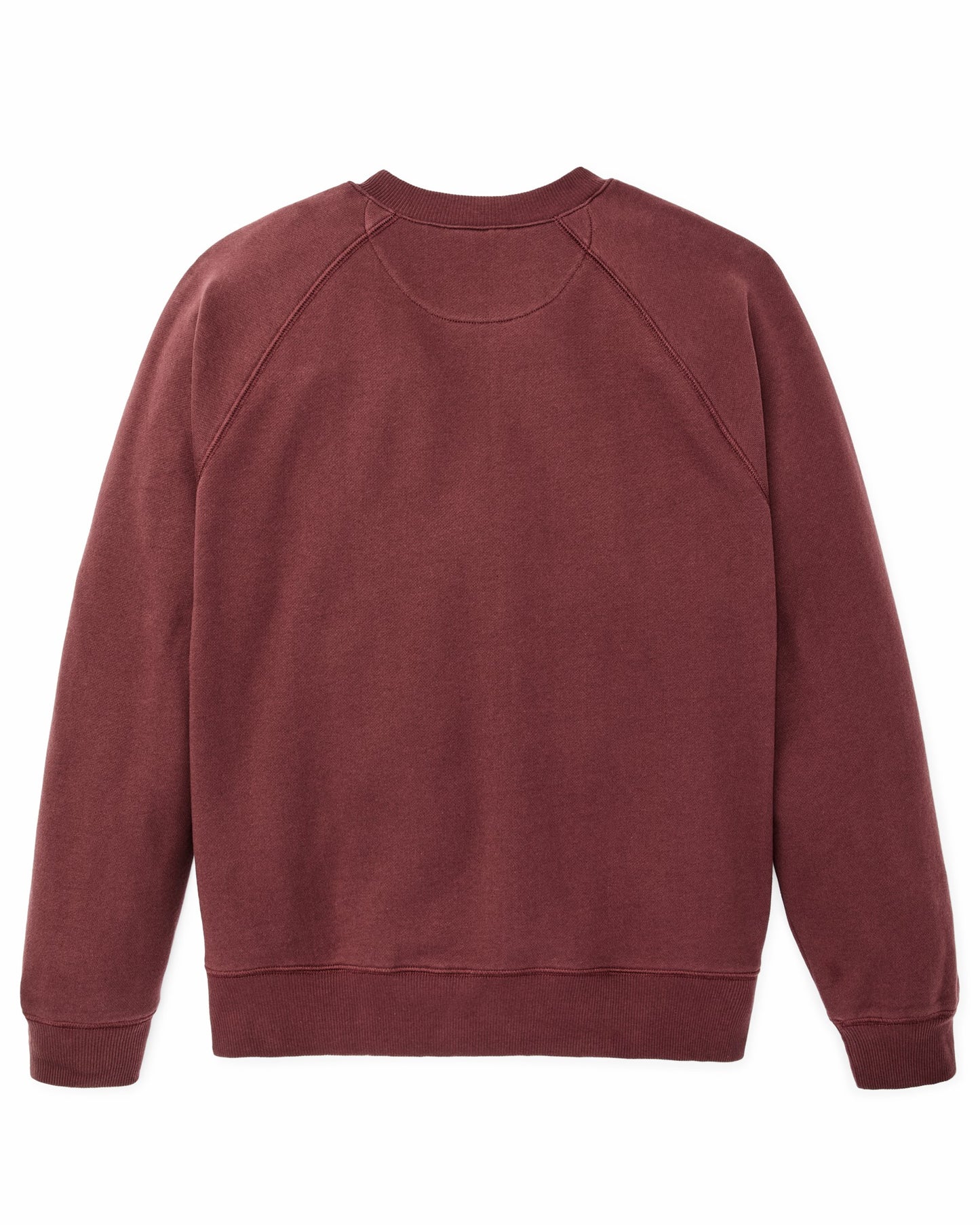Filson Men Quarter-zip Terry Sweatshirt - Wine
