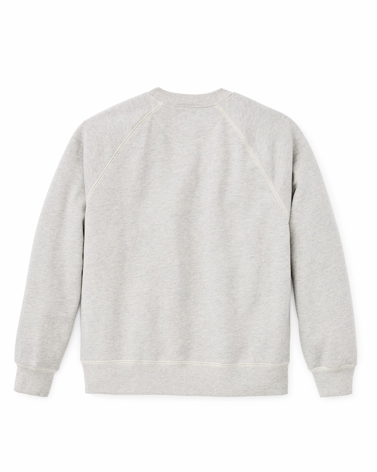 Filson Men Quarter-zip Terry Sweatshirt - Heather Gray