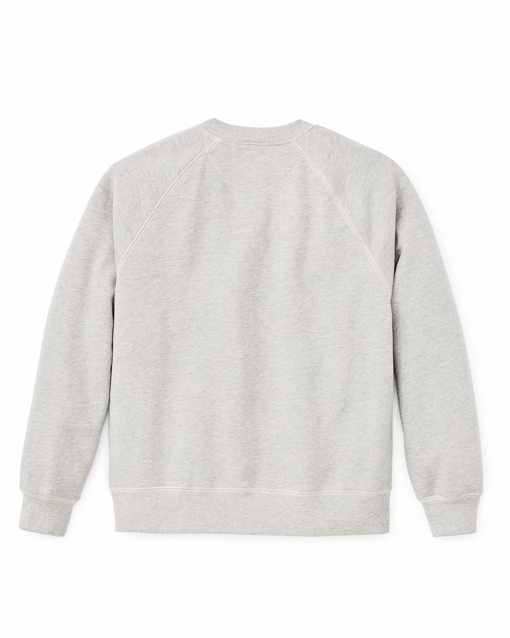 Filson Men Quarter-zip Terry Sweatshirt - Heather Gray