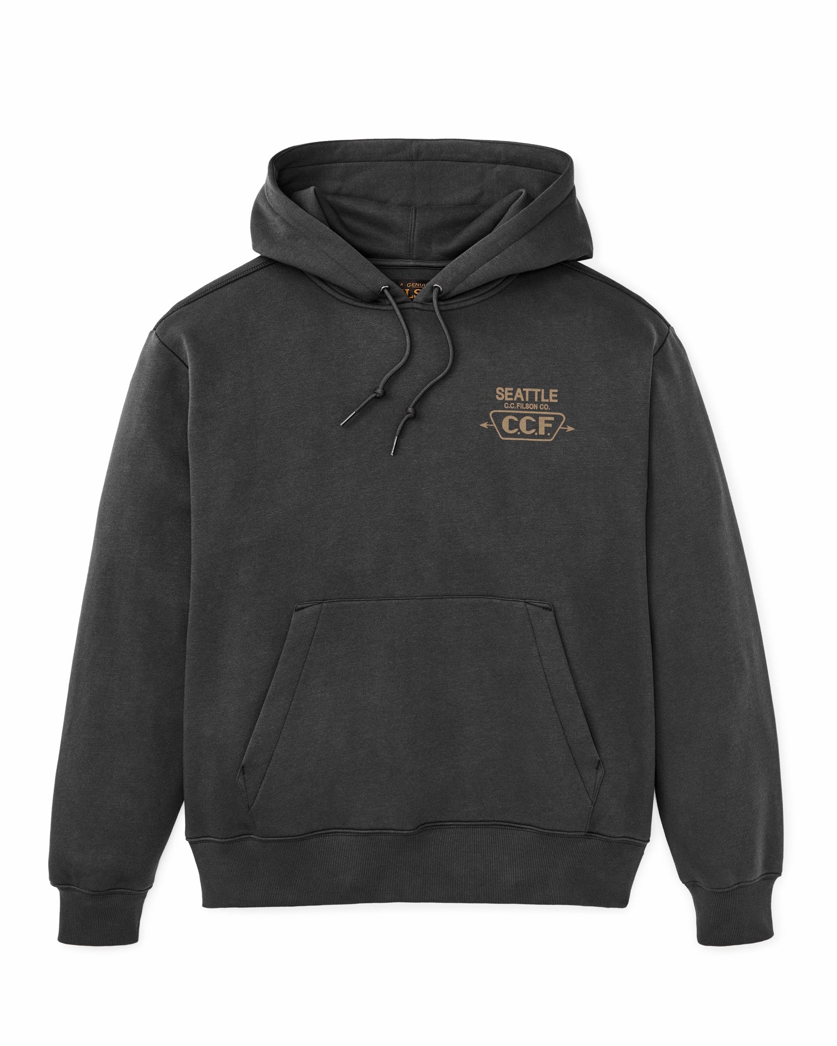 Filson Men Seattle Graphic Hoodie - Faded Black