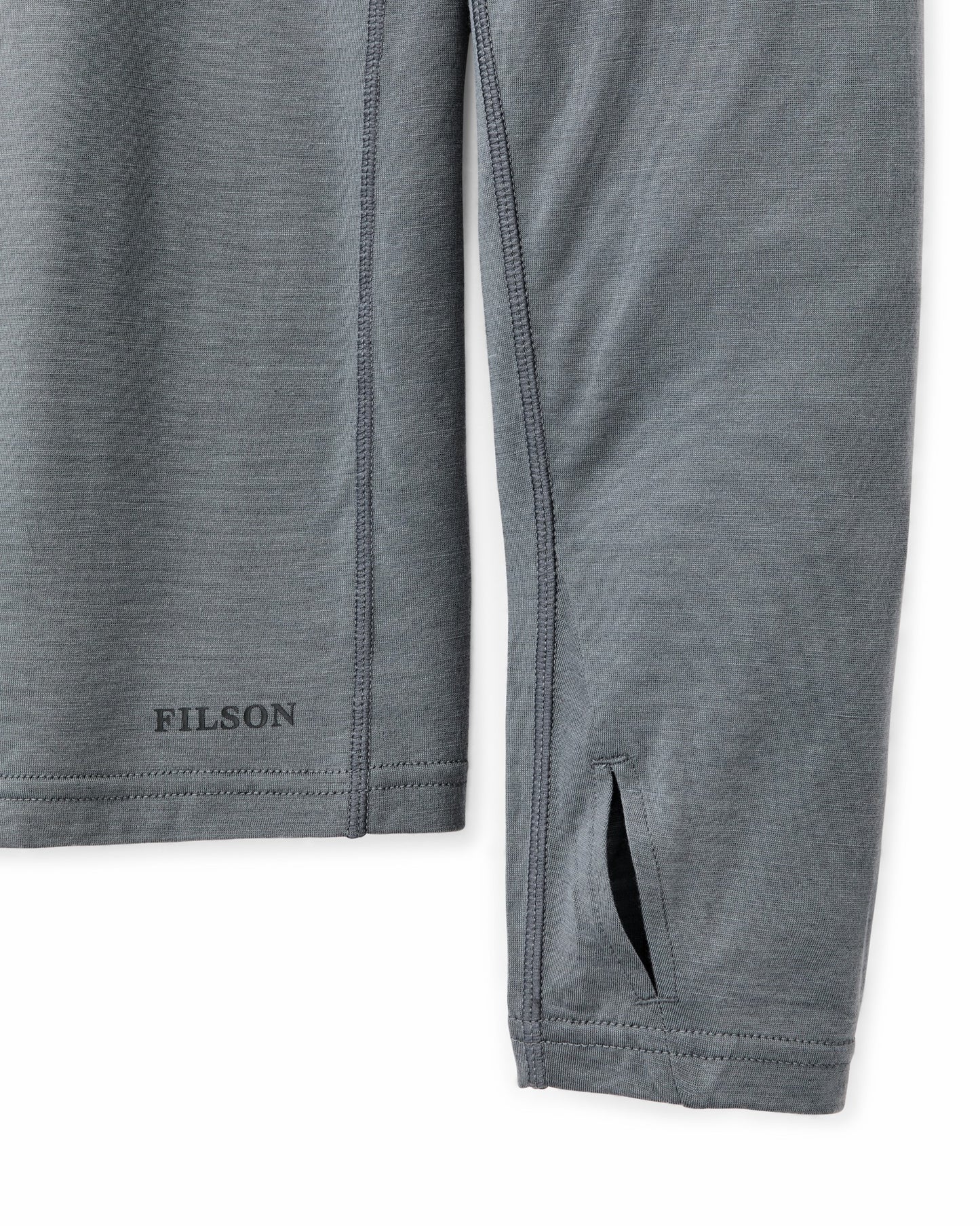 Filson Men Wool-Blend UPF Hoodie - Sage Gray