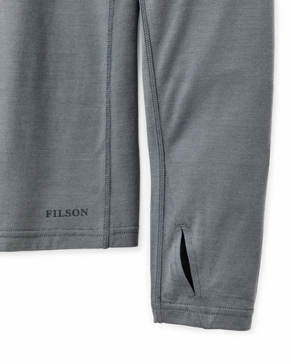 Filson Men Wool-Blend UPF Hoodie - Sage Gray