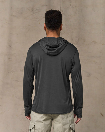 Filson Men Wool-Blend UPF Hoodie - Raven
