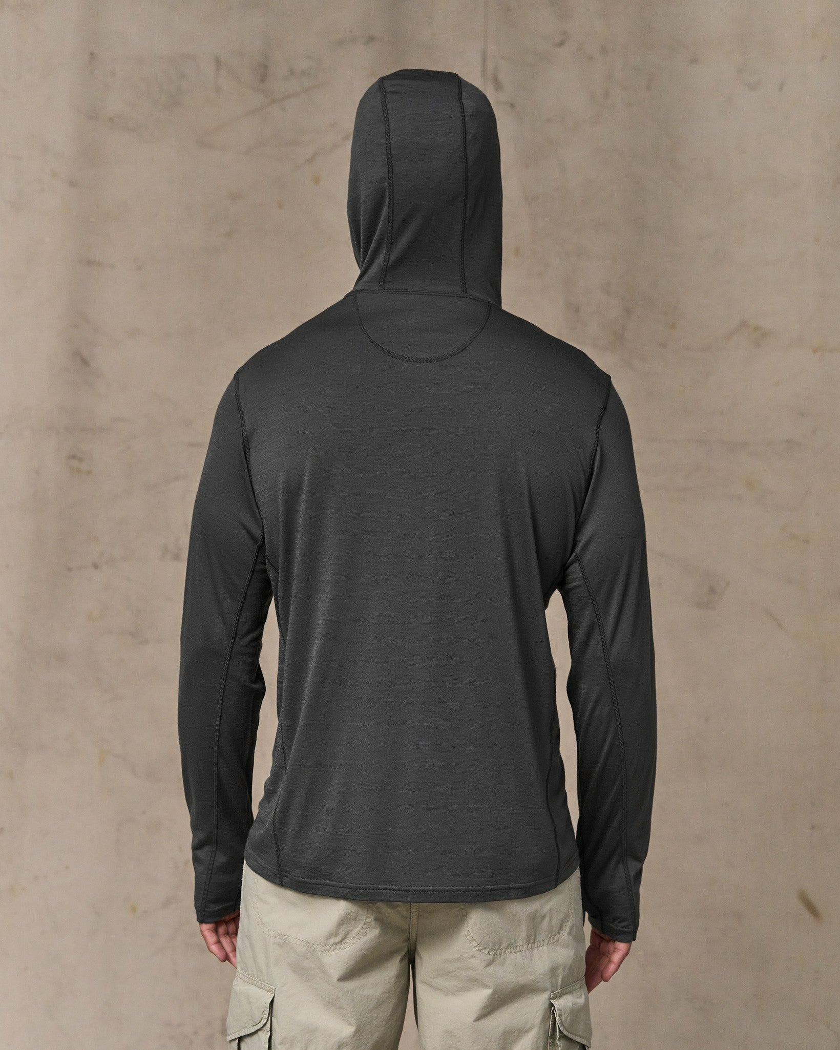 Filson Men Wool-Blend UPF Hoodie - Raven