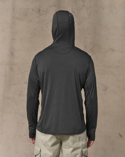 Filson Men Wool-Blend UPF Hoodie - Raven