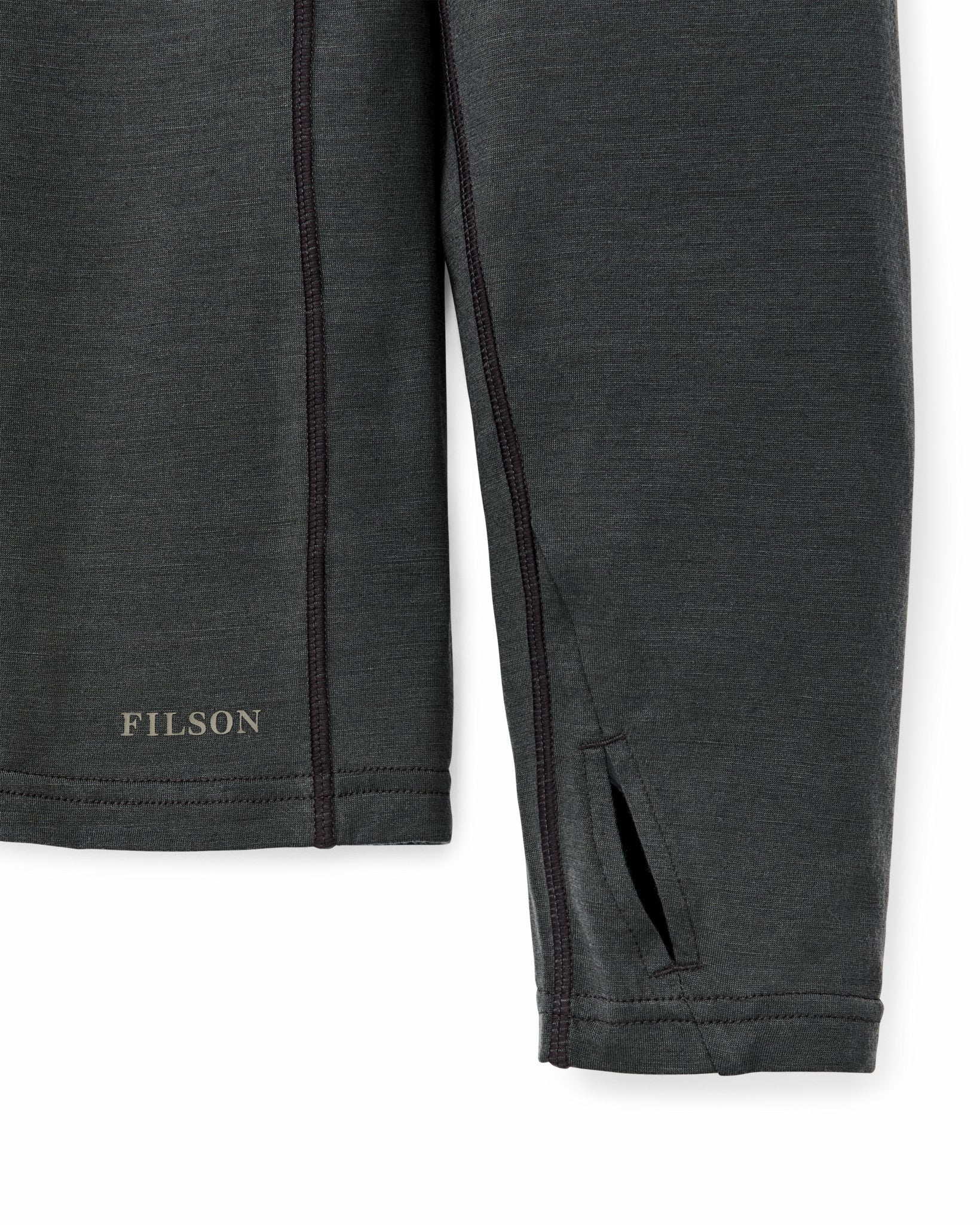Filson Men Wool-Blend UPF Hoodie - Raven