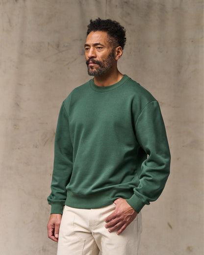 Filson Men Northwest Crewneck Sweatshirt - Granite Green