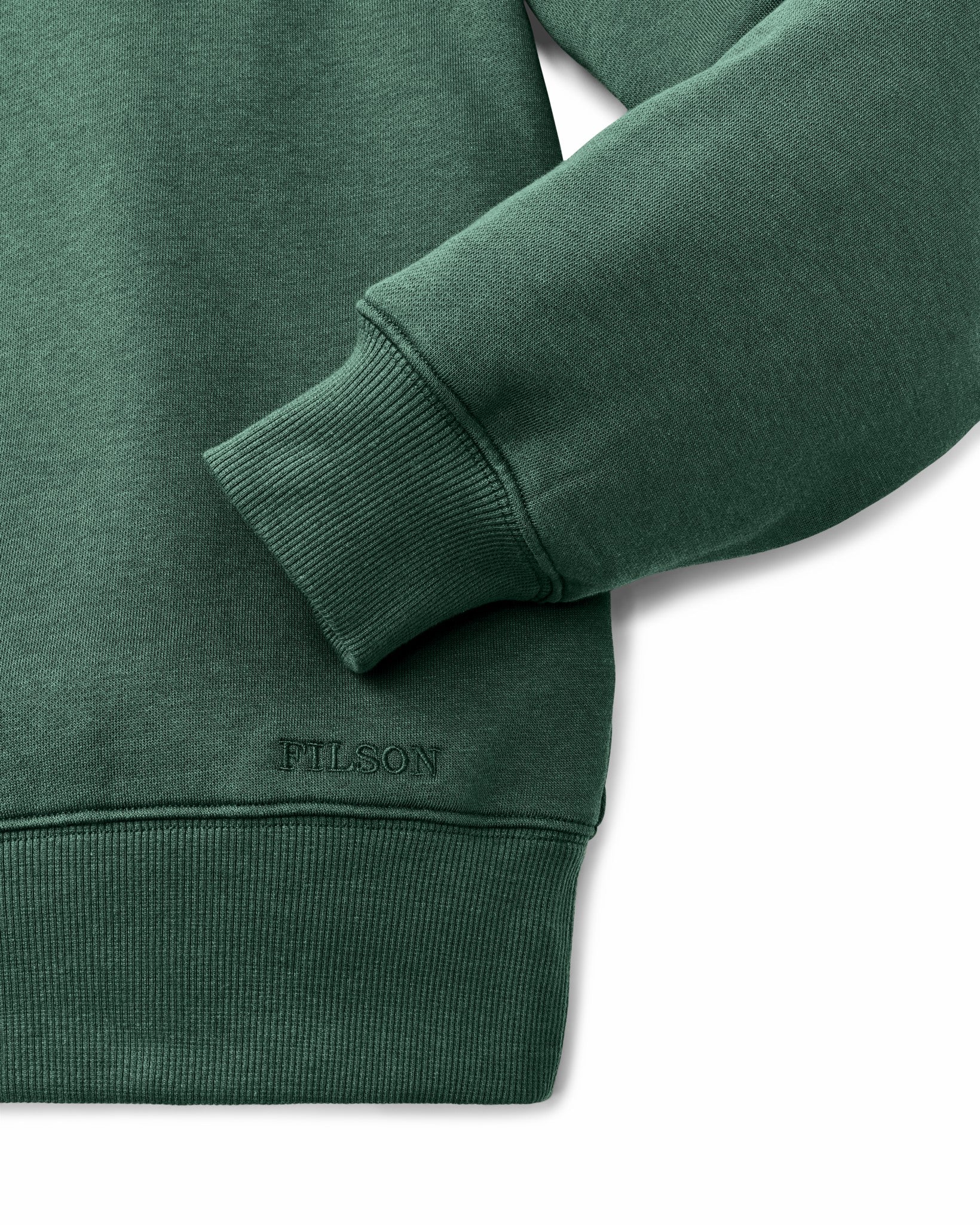 Filson Men Northwest Crewneck Sweatshirt - Granite Green