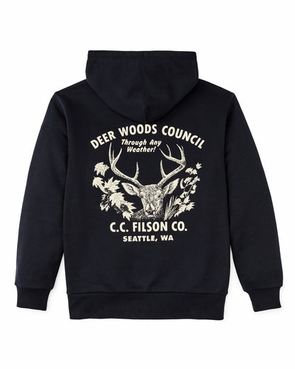 Filson Men Prospector Graphic Hoodie - Night Sky / Buck