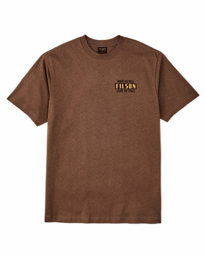 Filson Men Short Sleeve Hoot Graphic T-shirt (frontier) - Partridge / Hoot
